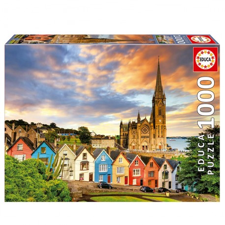 PUZZLE 1000P CATEDRAL DE COBH IRLANDA