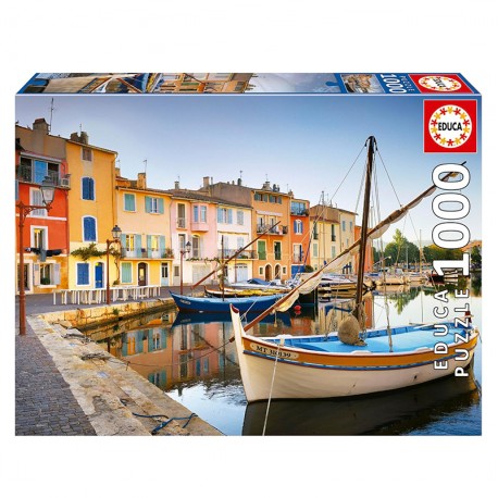 PUZZLE 1000P PUERTO DE MARTIGUES PROVENZA