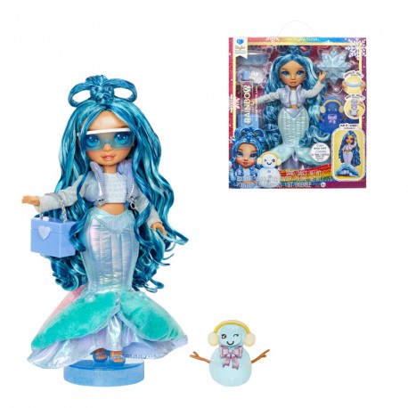 RAINBOW HIGH WINTER WONDERLAND DOLL - SKYLER (BLUE)