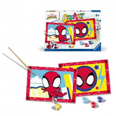 CREART SERIE JUNIOR  2 X SPIDEY 