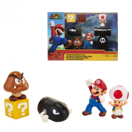 PLAYSET SUPER MARIO DIORAMA DEHESA BELLOTERA