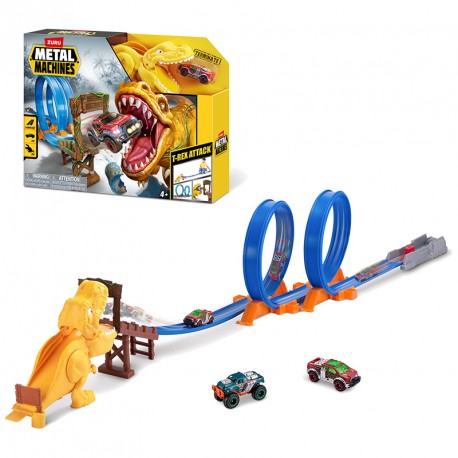 METAL MACHINES PISTA T-REX DOBLE LOOPING