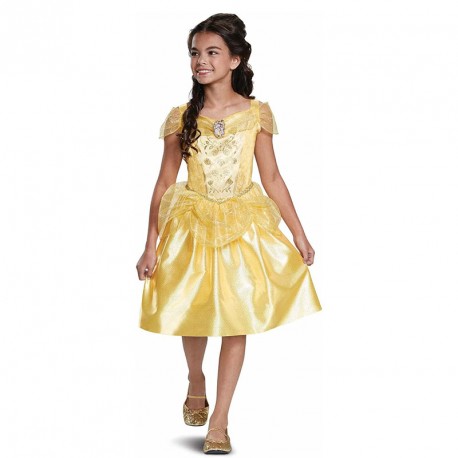 DISFRAZ DISNEY PRINCESS BELLA T.7-8 AÑOS