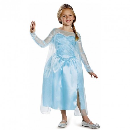 DISFRAZ DISNEY FROZEN ELSA T.7-8 AÑOS