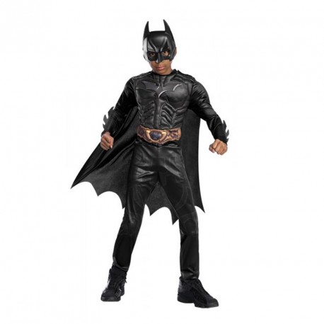 DISFRAZ BATMAN BLACK LINE DELUXE INF 7-8 AÑOS