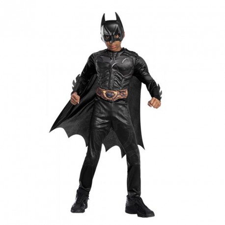 DISFRAZ BATMAN BLACK LINE DELUXE INF 5-6 AÑOS