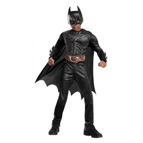 DISFRAZ BATMAN BLACK LINE DELUXE INF 3-4 AÑOS