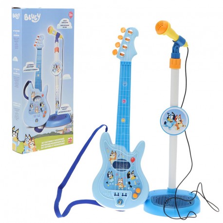 MICRO Y GUITARRA BLUEY