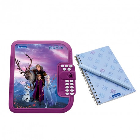 DIARIO ELECTRONICO FROZEN CON CAJA FUERTE