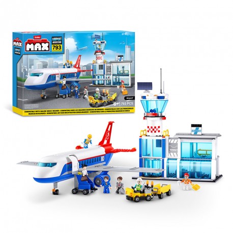 MAX BRICKS AEROPUERTO 793 PIEZAS DE MAX CITY