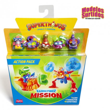 SUPERTHINGS KAZOOM POWER MISSION ACTION PACK