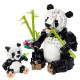 CREATOR FAUNA SALVAJE FAMILIA DE PANDAS