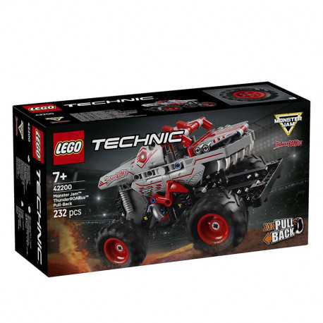 TECHNIC MONSTER JAM THUNDERROARUS CON MOTOR DE CARGA MANUAL