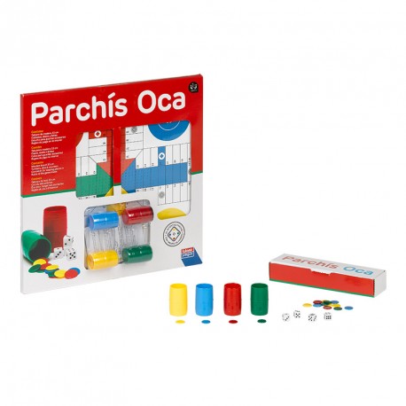 PARCHIS-OCA 33 CM + ACCESORIOS